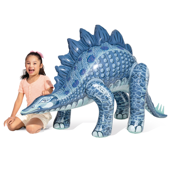 INTEX Tyrannosaurus și Stegosaurus gonflabil, 2 modele - imagine 3