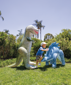 INTEX Tyrannosaurus și Stegosaurus gonflabil, 2 modele - imagine 8