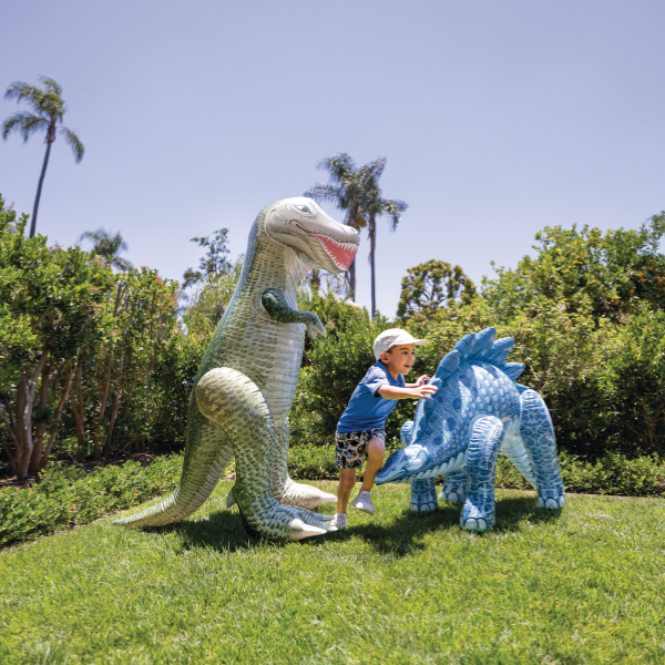 INTEX Tyrannosaurus și Stegosaurus gonflabil, 2 modele - imagine 8