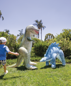 INTEX Tyrannosaurus și Stegosaurus gonflabil, 2 modele - imagine 7