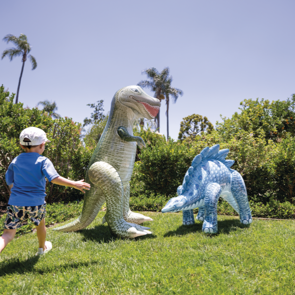 INTEX Tyrannosaurus și Stegosaurus gonflabil, 2 modele - imagine 7