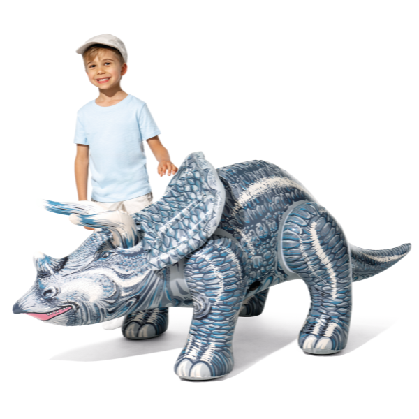INTEX Triceratops și Brontosaurus gonflabil, 2 modele - imagine 7