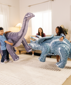 INTEX Triceratops și Brontosaurus gonflabil, 2 modele - imagine 11