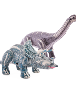 INTEX Triceratops și Brontosaurus gonflabil, 2 modele