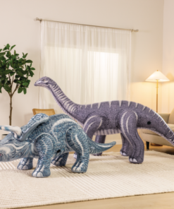 INTEX Triceratops și Brontosaurus gonflabil, 2 modele - imagine 12