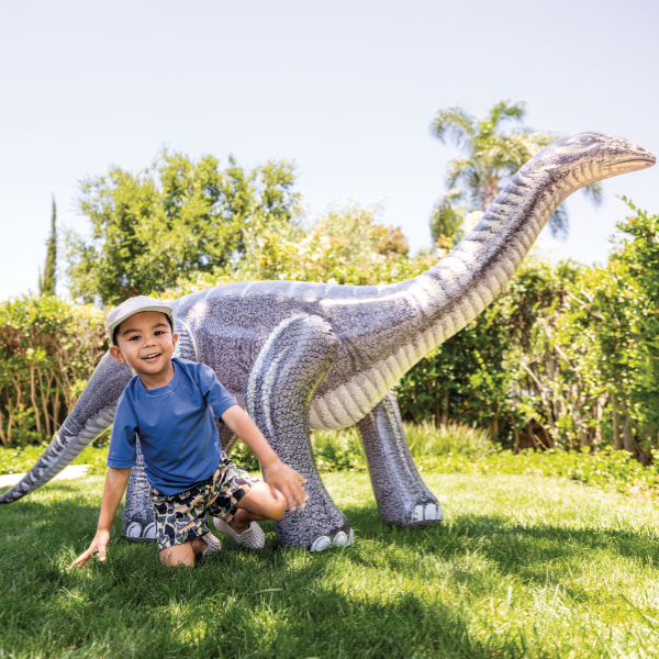 INTEX Triceratops și Brontosaurus gonflabil, 2 modele - imagine 9