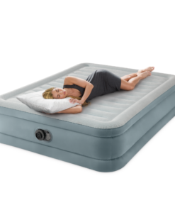 INTEX Pat gonflabil “Velur Queen Premium Comfort” 152x203x46 cm cu pompă încorporată 220V, până la 272 kg - imagine 6
