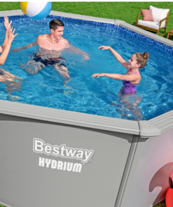 Bestway Piscina Hydrium 366x122 cm, 10990 L, cadru metalic - imagine 5