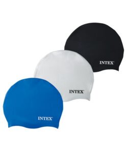 INTEX Căciulă pentru înot din silicon, 8+, 3 culori