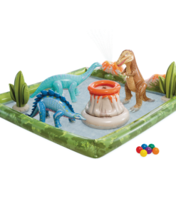 INTEX Centru de joacă gonflabil "Jurassic Adventure", 201 x 201 x 36 cm, până la 81 kg, 410l, 2+