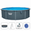 Bestway Piscină Hydrium 488x132 cm, 21490 L, cadru metalic
