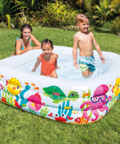 Alternative view of INTEX Piscina gonflabilă "Acvariul marin", 159 x 159 x 50 cm, 340l, 3+