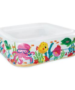 INTEX Piscina gonflabilă "Acvariul marin", 159 x 159 x 50 cm, 340l, 3+ - imagine 3