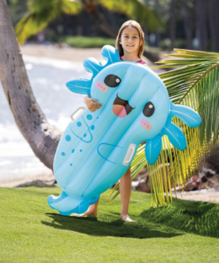 Alternative view of INTEX Plută-saltea gonflabilă "Axolotl" 109x94x14 cm, până la 40 kg