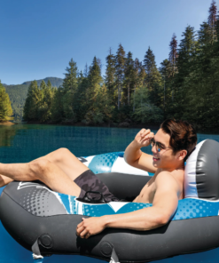 INTEX Scaun plutitor gonflabil "River Run Connect Lounge", 130 x 126 cm, până la 100 kg - imagine 9