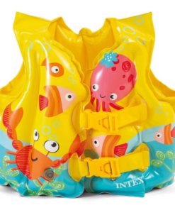 INTEX Vesta de înot gonflabilă "Prieteni tropicali", 41х30 cm, 3-5 ani