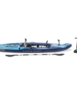 INTEX Caiac gonflabil “Dakota Quest” cu vâsle, pompă și geantă, 320x89x20 cm, până la 160 kg - imagine 6