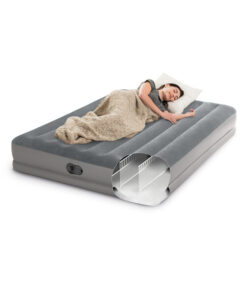 INTEX Saltea "Velur Prestige" 152x203x30cm cu USB pompa FastFill - imagine 5