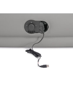 INTEX Saltea "Velur Prestige" 152x203x30cm cu USB pompa FastFill - imagine 7