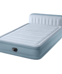 Alternative view of INTEX Saltea VELUR 152x236x86cm cu SPATAR si pompa, PLUSH