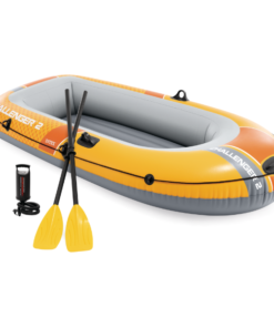 INTEX Barca gonflabilă “Challenger 2” cu vâsle și pompă, 236x114x41 cm, până la 200 kg