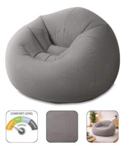 INTEX Fotoliu VELUR 114x114x71cm BEANLESS BAG