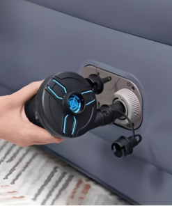 Bestway Saltea gonflbilă cu pompa electrică  220 V încorporată și tăblie,  229х152х84 cm - imagine 7