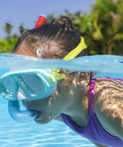 Bestway Set de înot (mască, snorkel), 7+, 2 culori - imagine 7