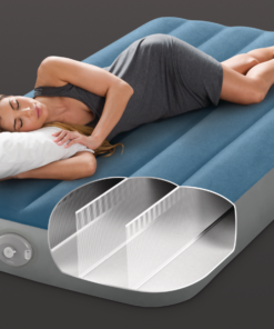 INTEX Saltea gonflabilă “Prestige Downy” 99x191x25 cm cu pompa integrată  5V, până la 136 kg - imagine 6