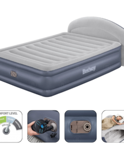 Bestway Saltea gonflbilă cu pompa electrică  220 V încorporată și tăblie,  229х152х84 cm