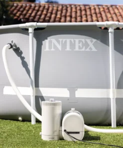 Pompă de filtrare Intex C2500, 9463 l/h, cartuș tip B, 220–240 V - imagine 4
