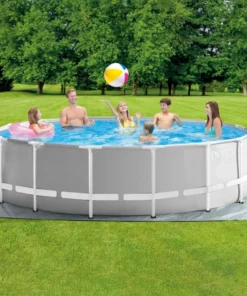 Alternative view of Piscină Prism Frame Premium Intex 457x122 cm, 16805 L, cu pompă, scară și prelată