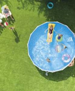 Piscină Prism Frame Premium Intex 457x122 cm, 16805 L, cu pompă, scară și prelată - imagine 3