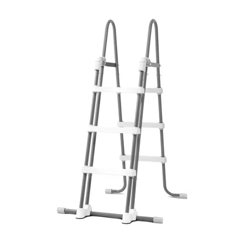 Piscină cu cadru metalic Prism Frame Clearview Premium 400×200×122 cm, 8418 L, cu pompă 2006 L/h, set complet, Intex (26770) - imagine 6