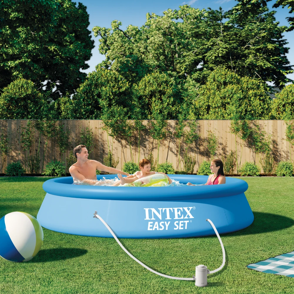Piscină Easy Set Intex 305x61 cm, 3077 L, cu pompă filtru - imagine 2