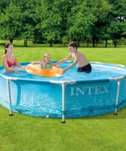 Alternative view of Piscină Intex Beachside Metal Frame 305x76 cm, 4485 L, cu pompă filtru