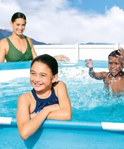 Piscină Intex Beachside Metal Frame 305x76 cm, 4485 L, cu pompă filtru - imagine 5