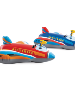 INTEX Plută-saltea gonflabilă “Avion de vânătoare cu pistol de apă” cu mâner, 112х91 cm, până la 40 kg, 3+, 2 culori - imagine 11