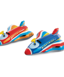 INTEX Plută-saltea gonflabilă “Avion de vânătoare cu pistol de apă” cu mâner, 112х91 cm, până la 40 kg, 3+, 2 culori - imagine 7