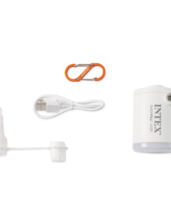 INTEX Pompă de aer electrică "QuickFill USB200R", 2 duze - imagine 5