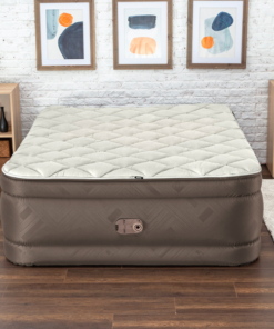 Bestway Saltea gonflbilă cu pompa electrică  220 V încorporată,   203x152x51 cm - imagine 9