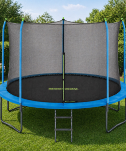 Alternative view of Bestway Trambulină cu arcuri și protecție Xtreme Air, 366 x 278 cm, până la 100 kg