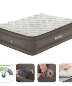 Bestway Saltea gonflbilă cu pompa electrică  220 V încorporată,   203x152x51 cm
